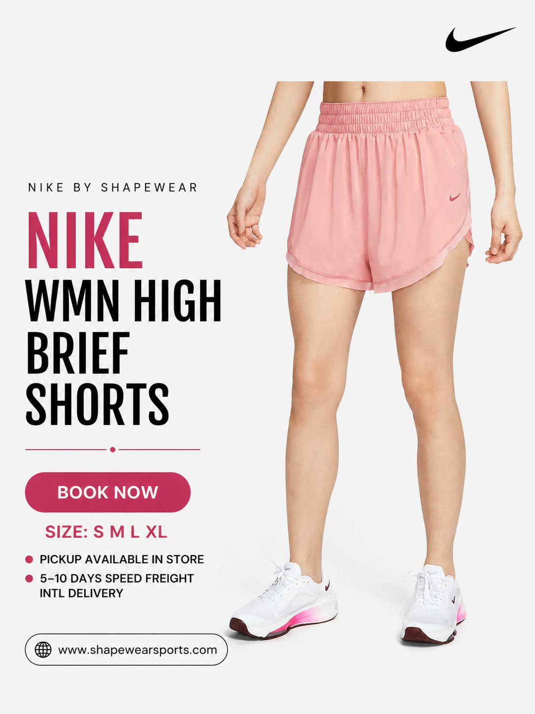 Nike Dri-FIT Women's High-Rise Brief-Lined Running Shorts