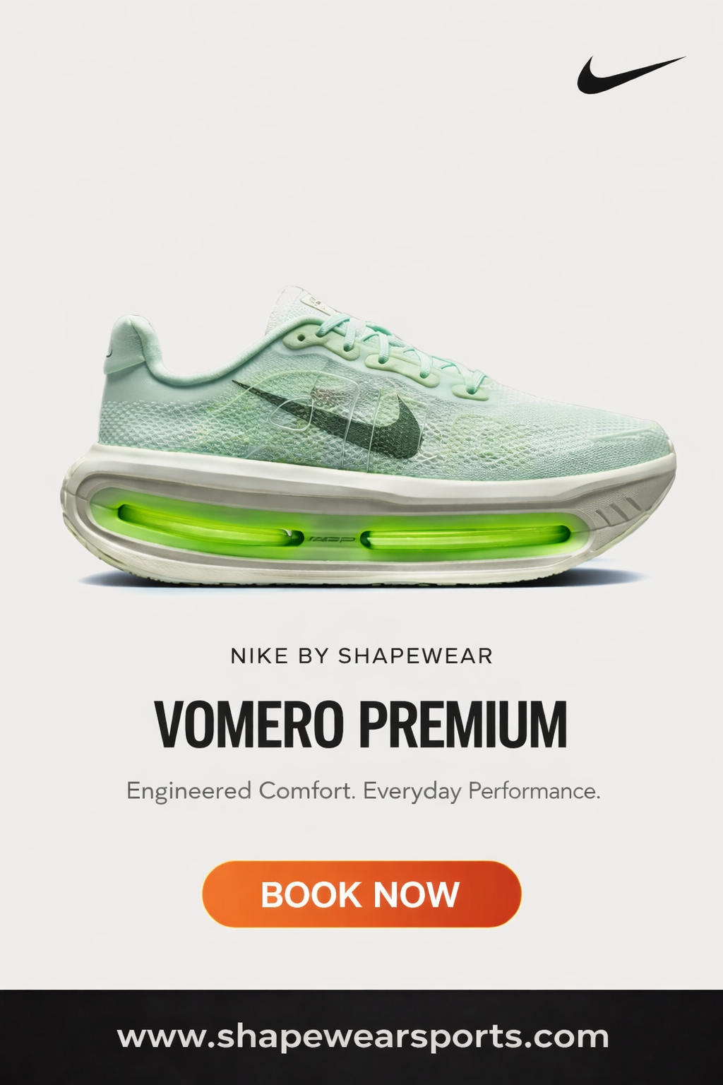 Nike ZoomX Vomero Premium Men's Road Running Shoes