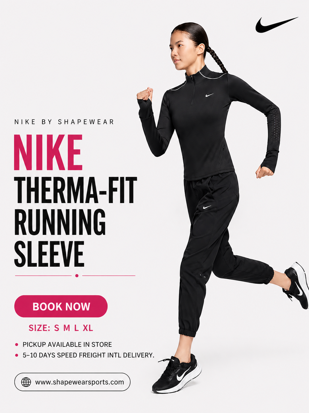NIKE THERMA-FIT RUNNING SLEEVE