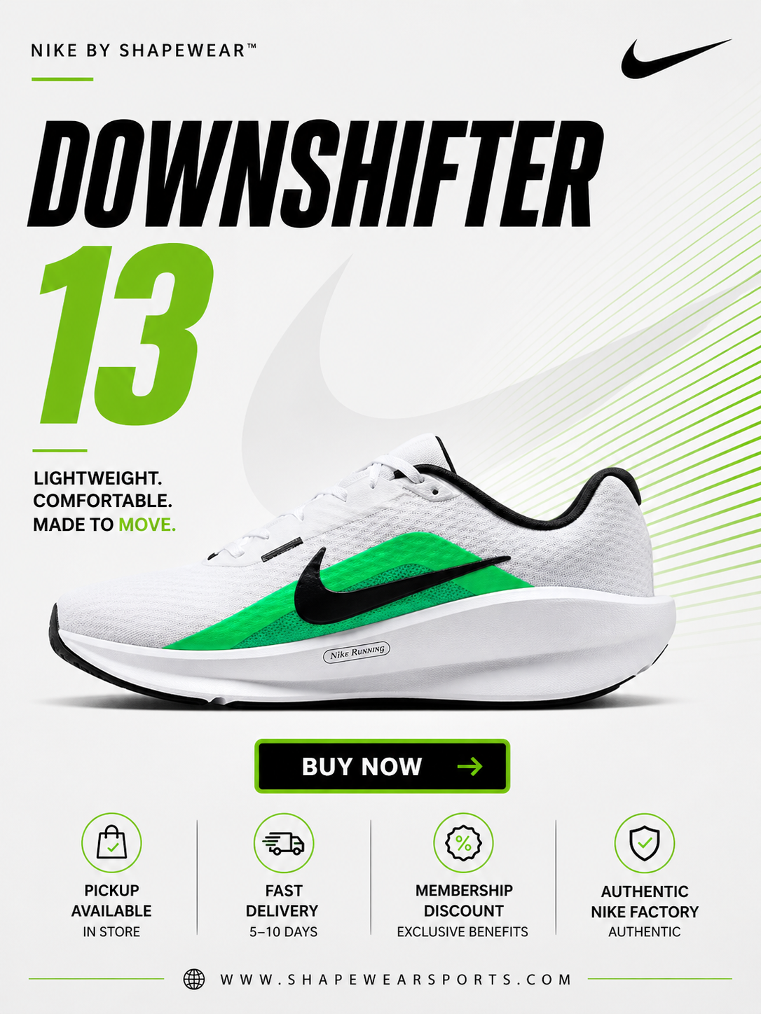 NIKE DOWNSHIFTER 13