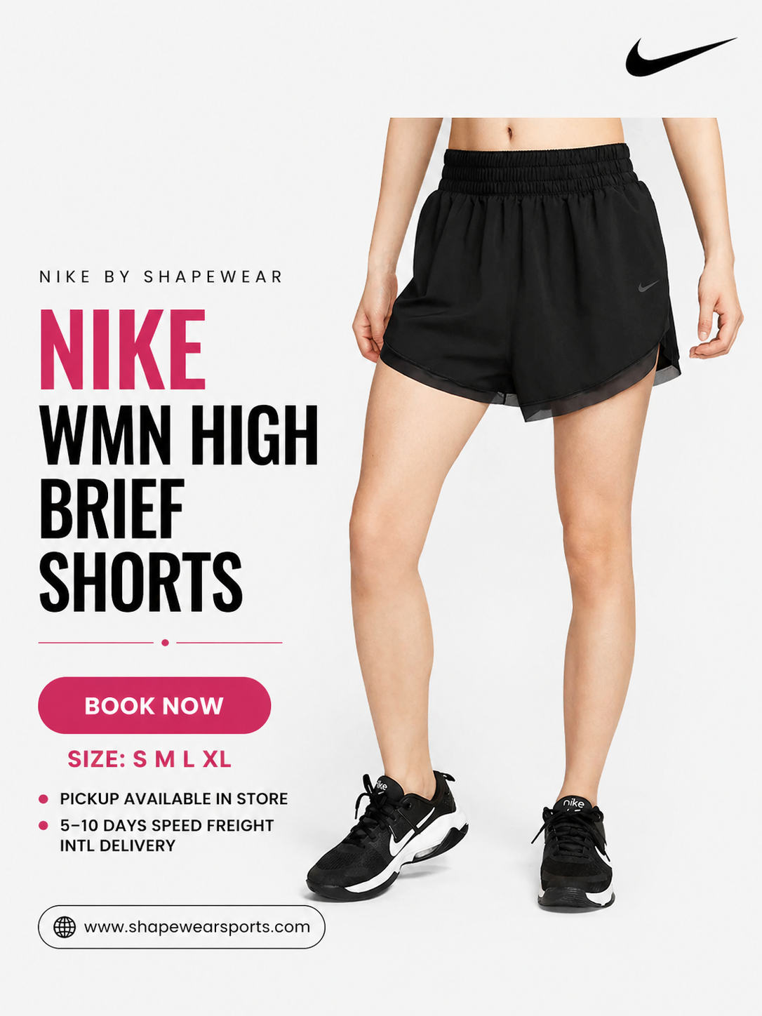 Nike Dri-FIT Women's High-Rise Brief-Lined Running Shorts
