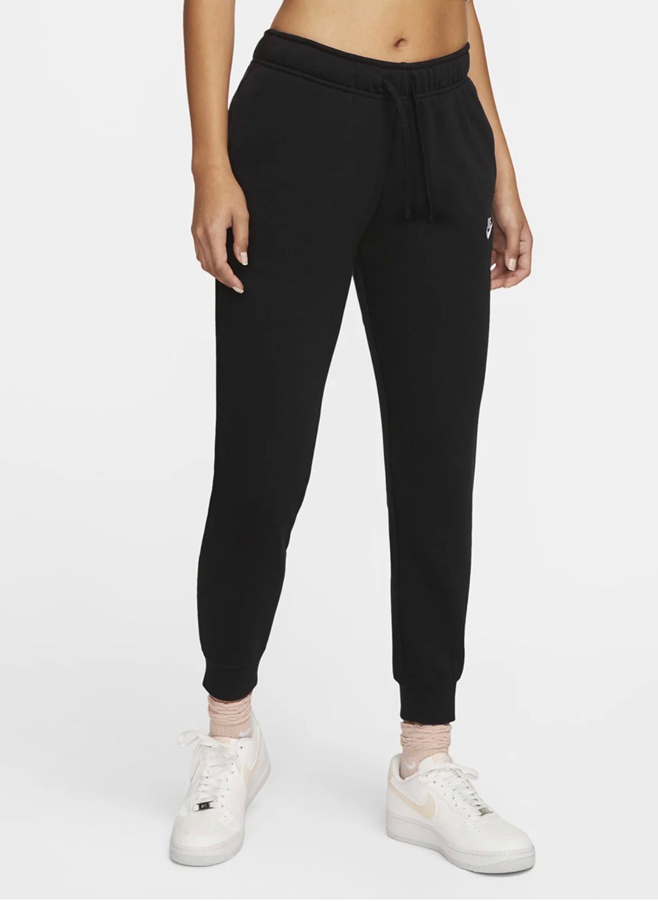 Nike WMN Essential Fleece Jogger Pants Black