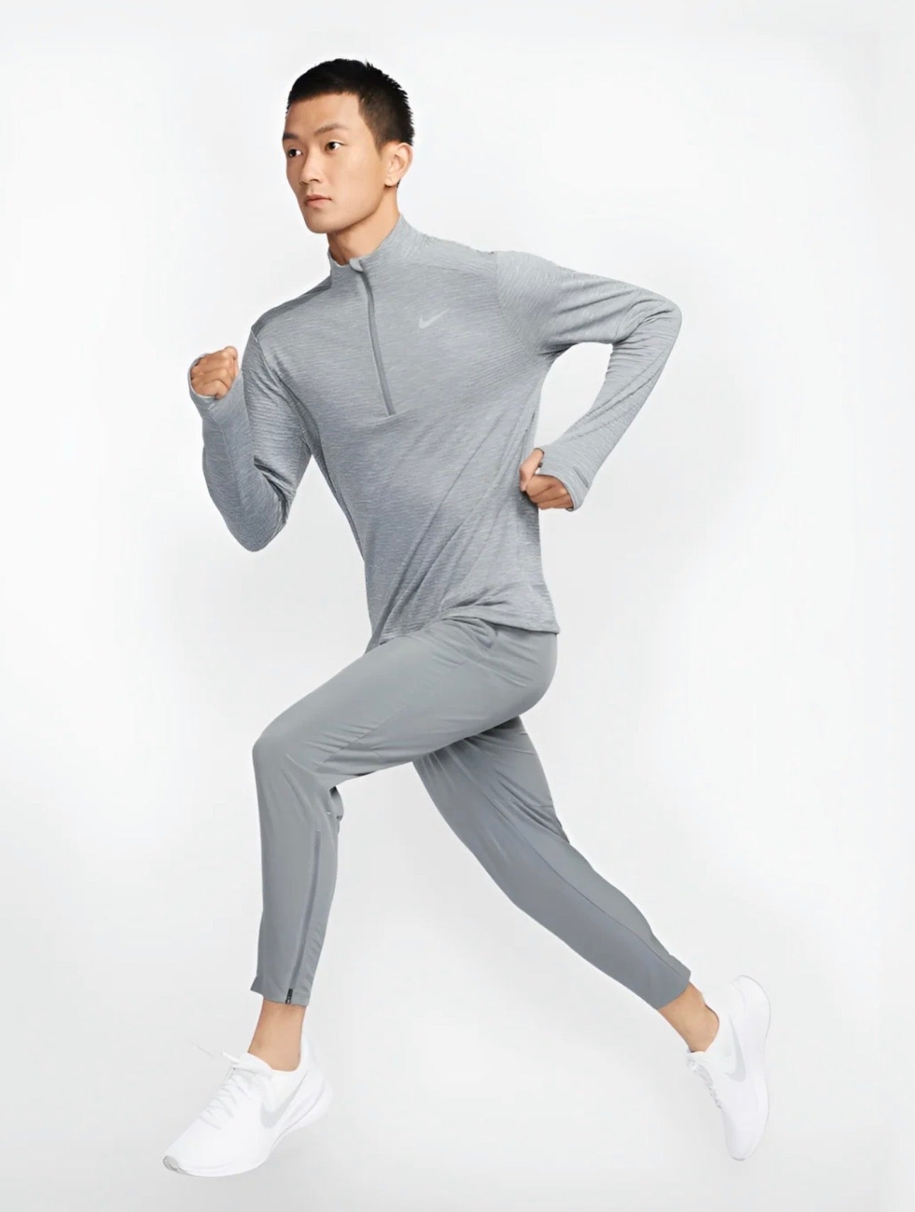 Nike Dri-FIT Grey Training Pants Men