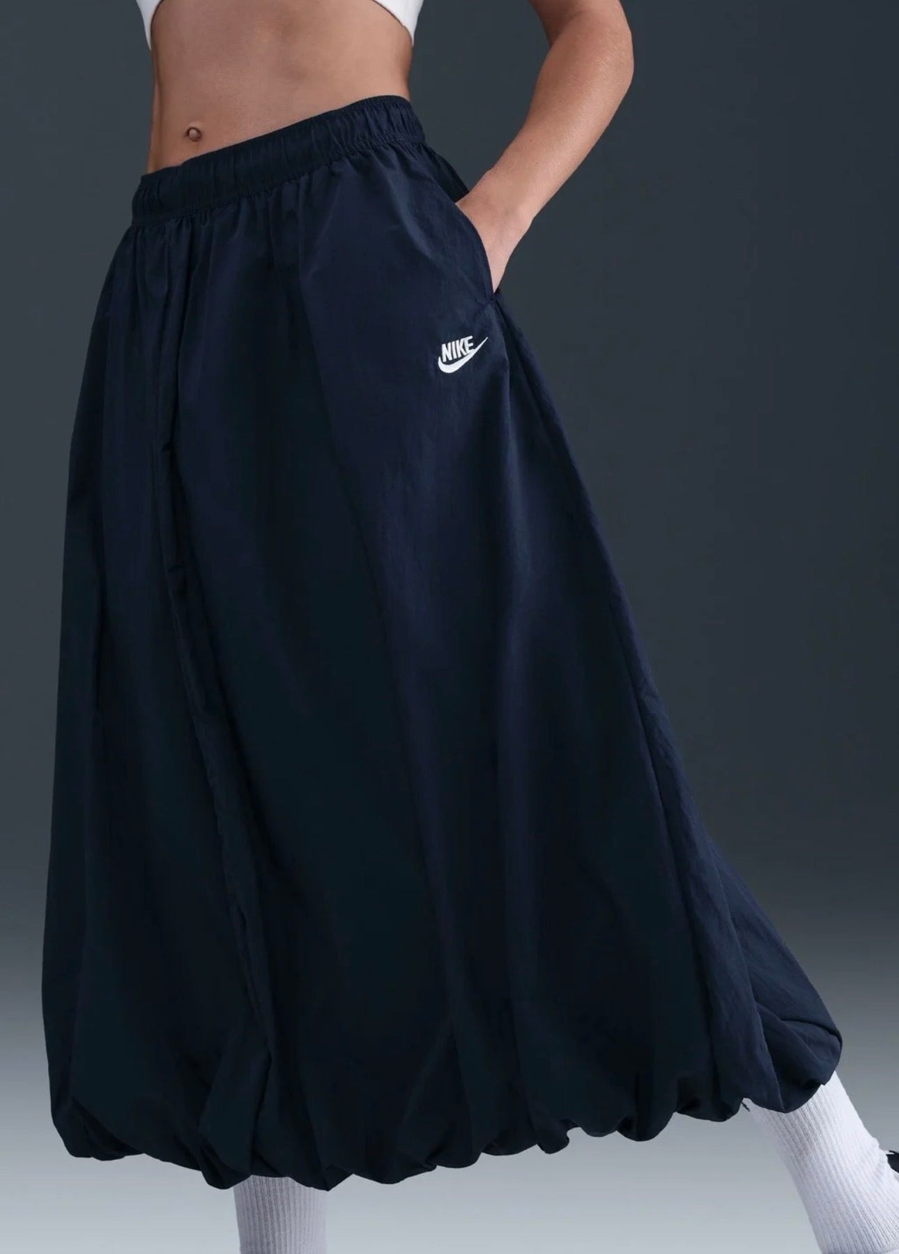 Nike Sportswear Women's Balloon Maxi Skirt Blue/Black