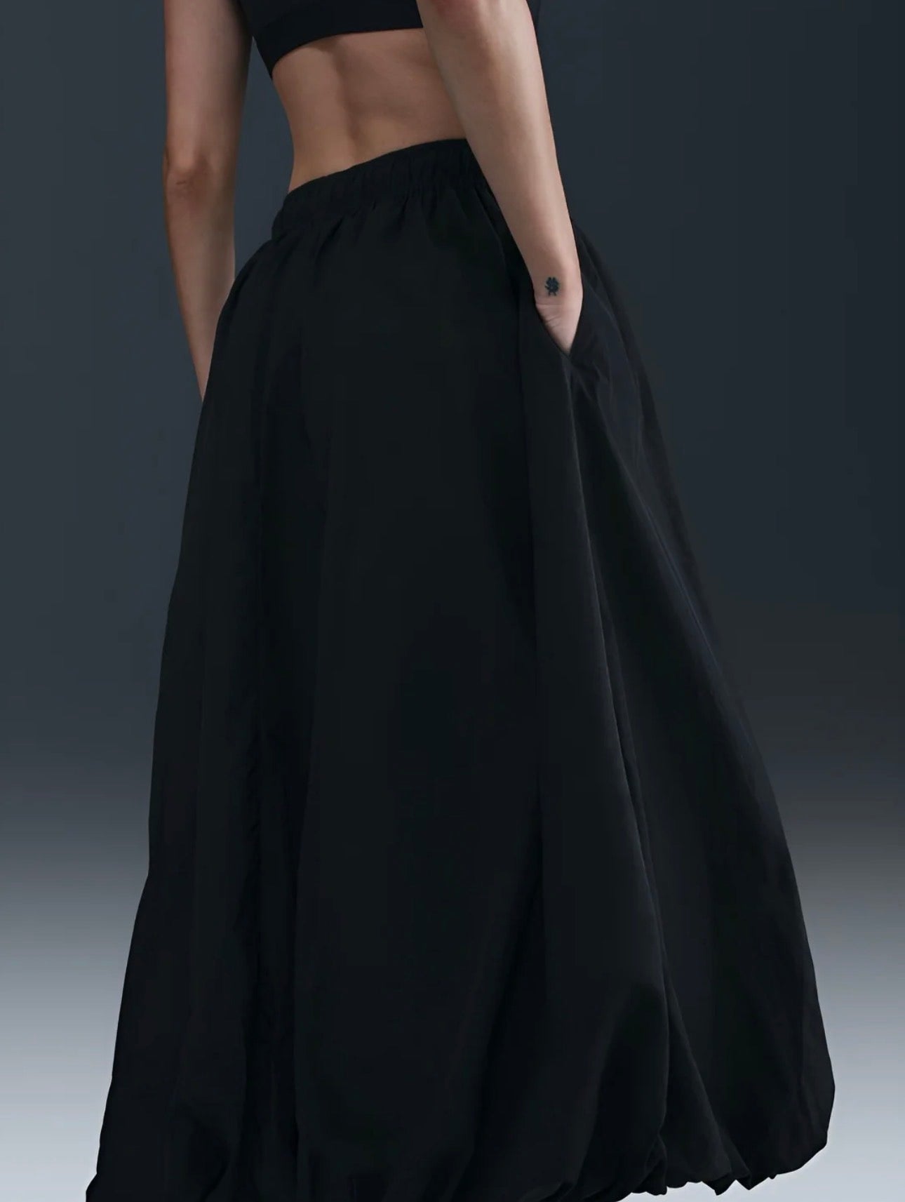 Nike Sportswear Women's Balloon Maxi Skirt Blue/Black