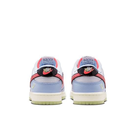 Nike Dunk Low "Hydrogen Blue Pink Swoosh"