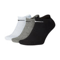 Nike Everyday Plus Cushioned No-Show Socks (3 Pairs) – White Grey Black | SX7678-901