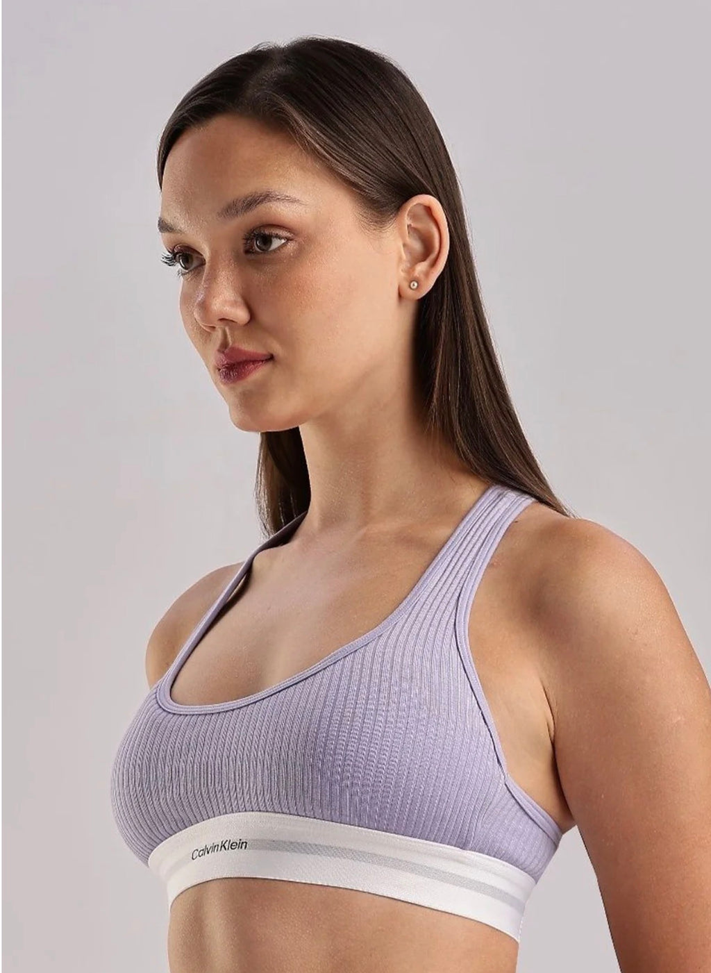 Calvin Style Women’s Seamless Shapewear Set – Modern Cotton Stretch Bra & High-Rise Brief