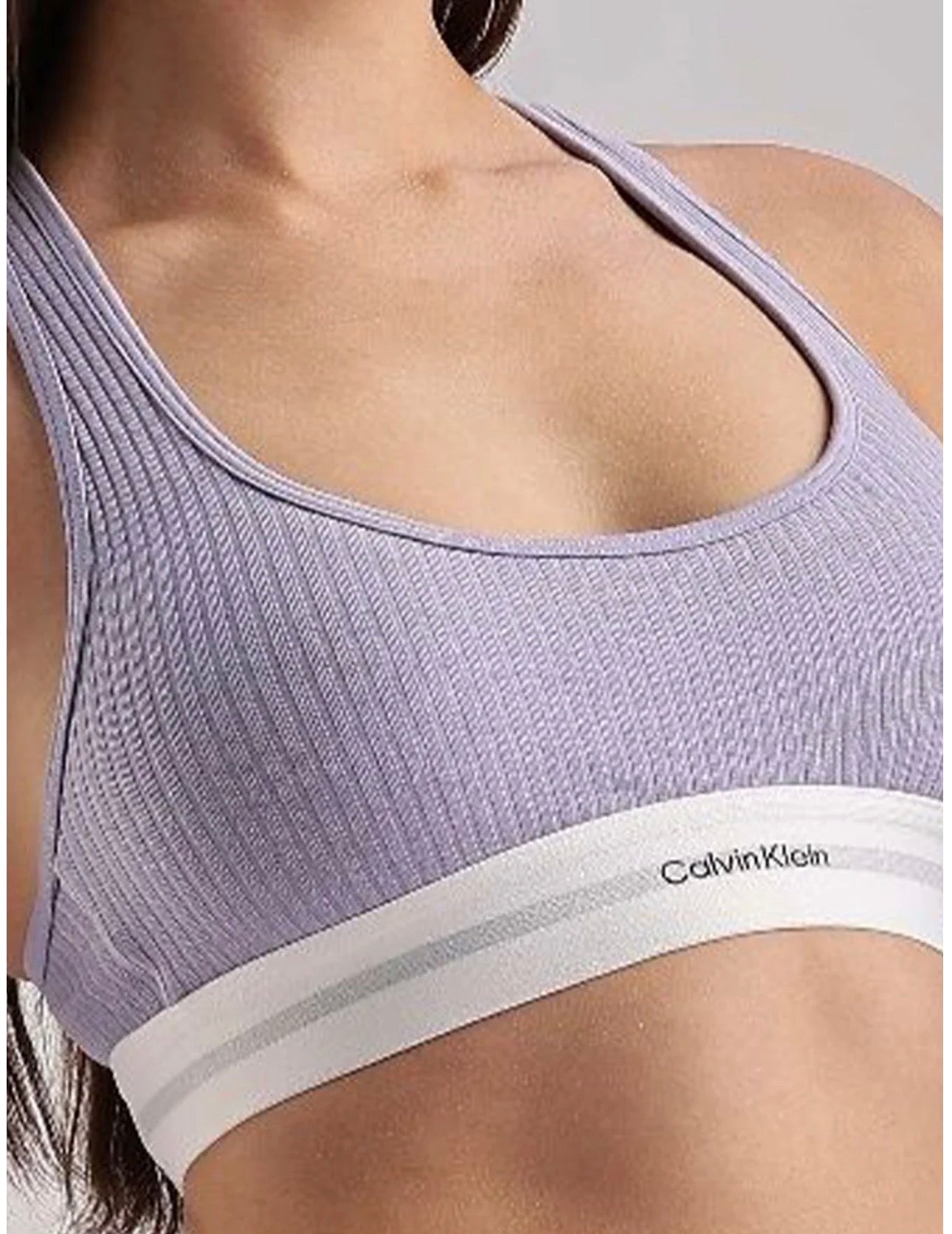 Calvin Style Women’s Seamless Shapewear Set – Modern Cotton Stretch Bra & High-Rise Brief