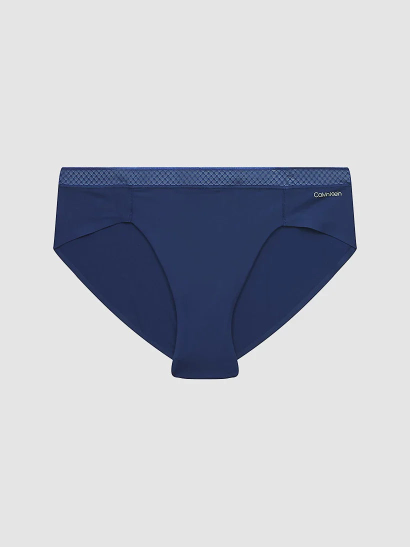 Women’s Seamless Bikini Panty – Soft Stretch Mid-Rise Comfort Brief (Navy Blue)