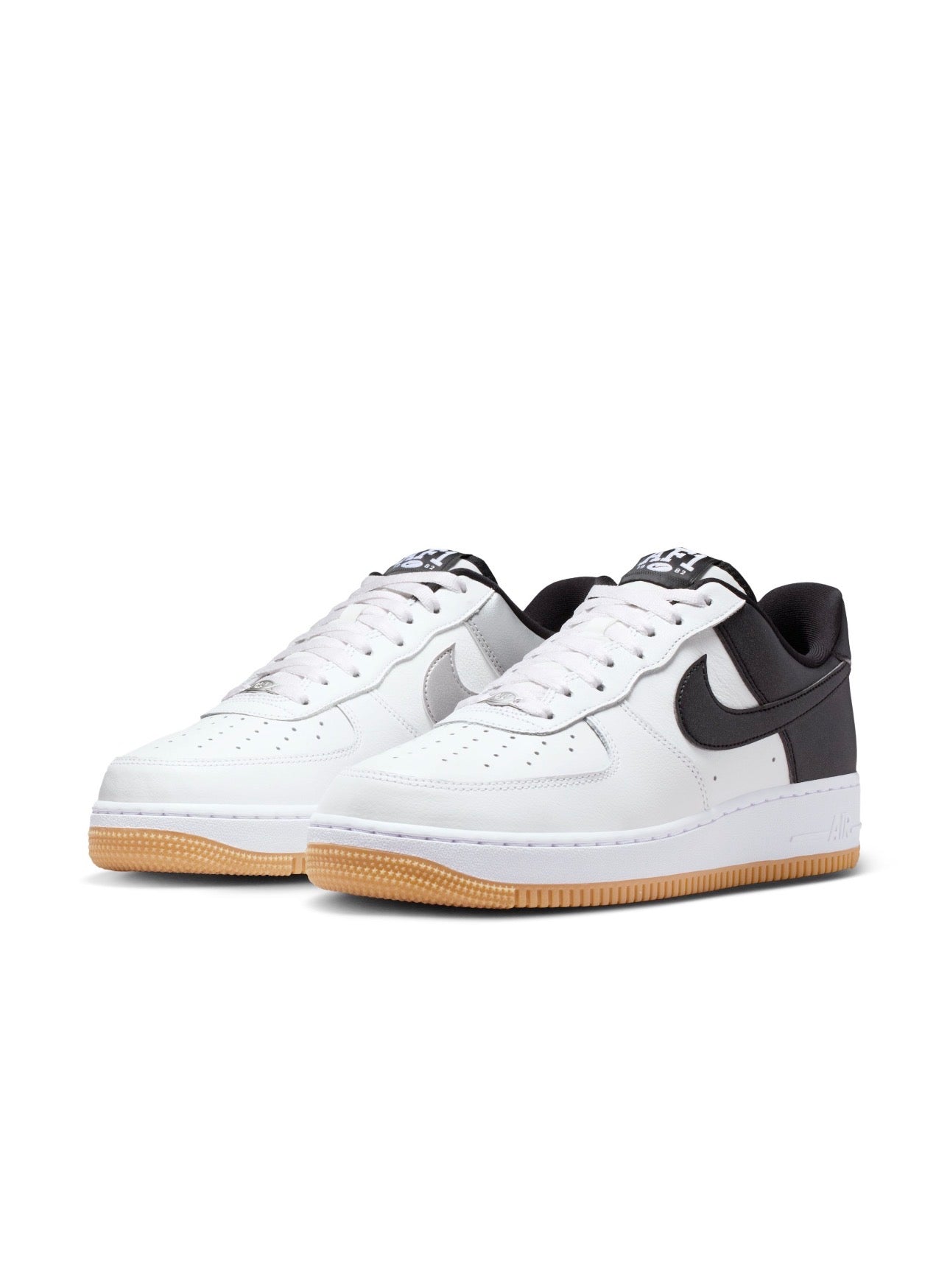 Nike AirForce 1-07” Sneaker BLACK-WHITE