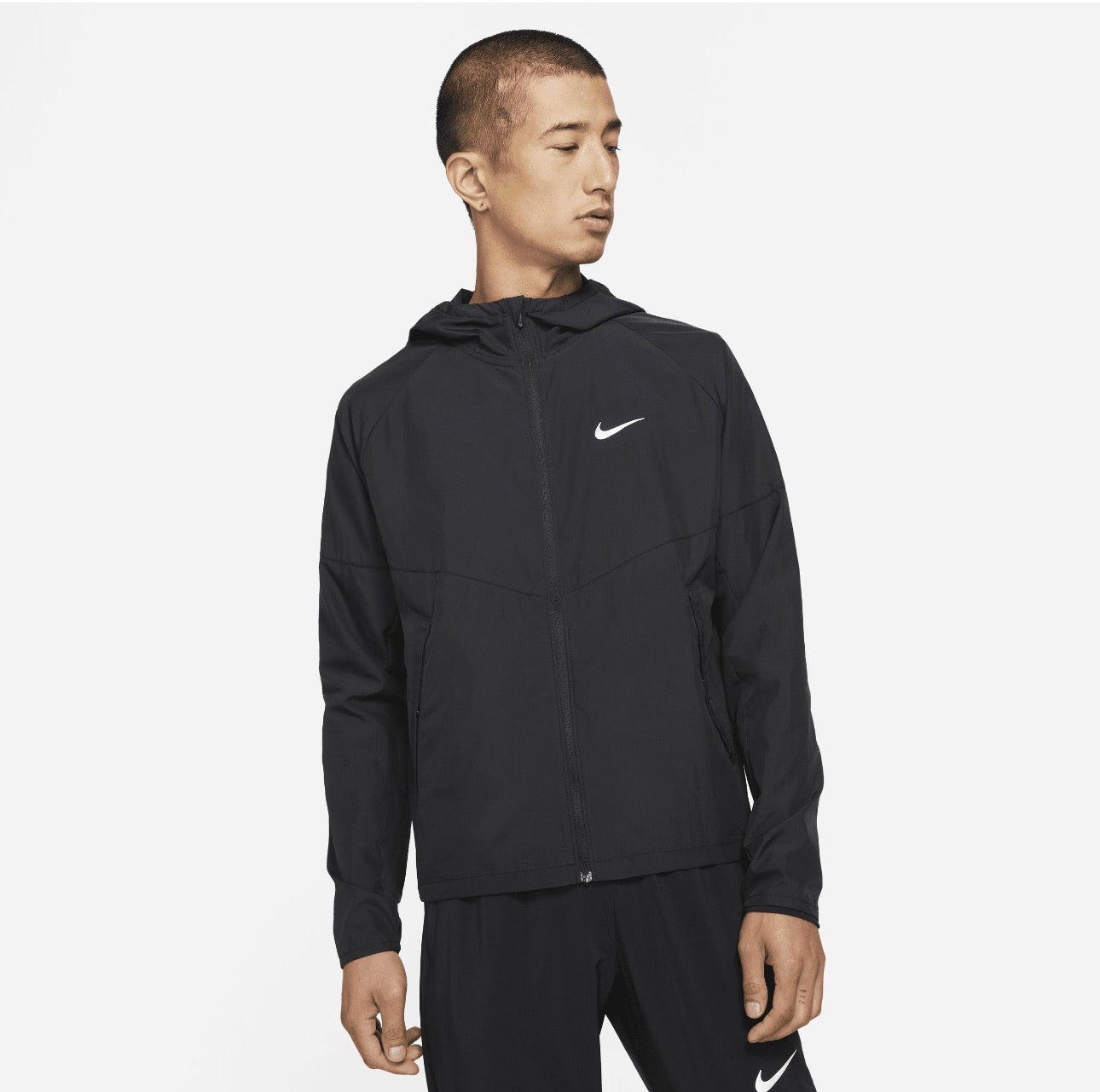 Nike Dri-FIT Training Jacket Black – Lightweight Hooded Performance