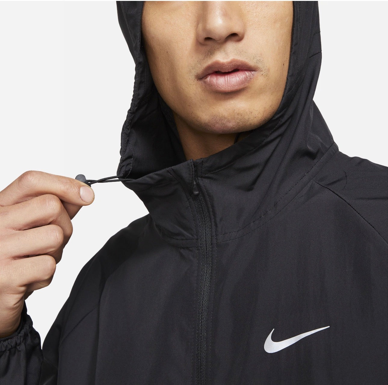 Nike Dri-FIT Training Jacket Black – Lightweight Hooded Performance