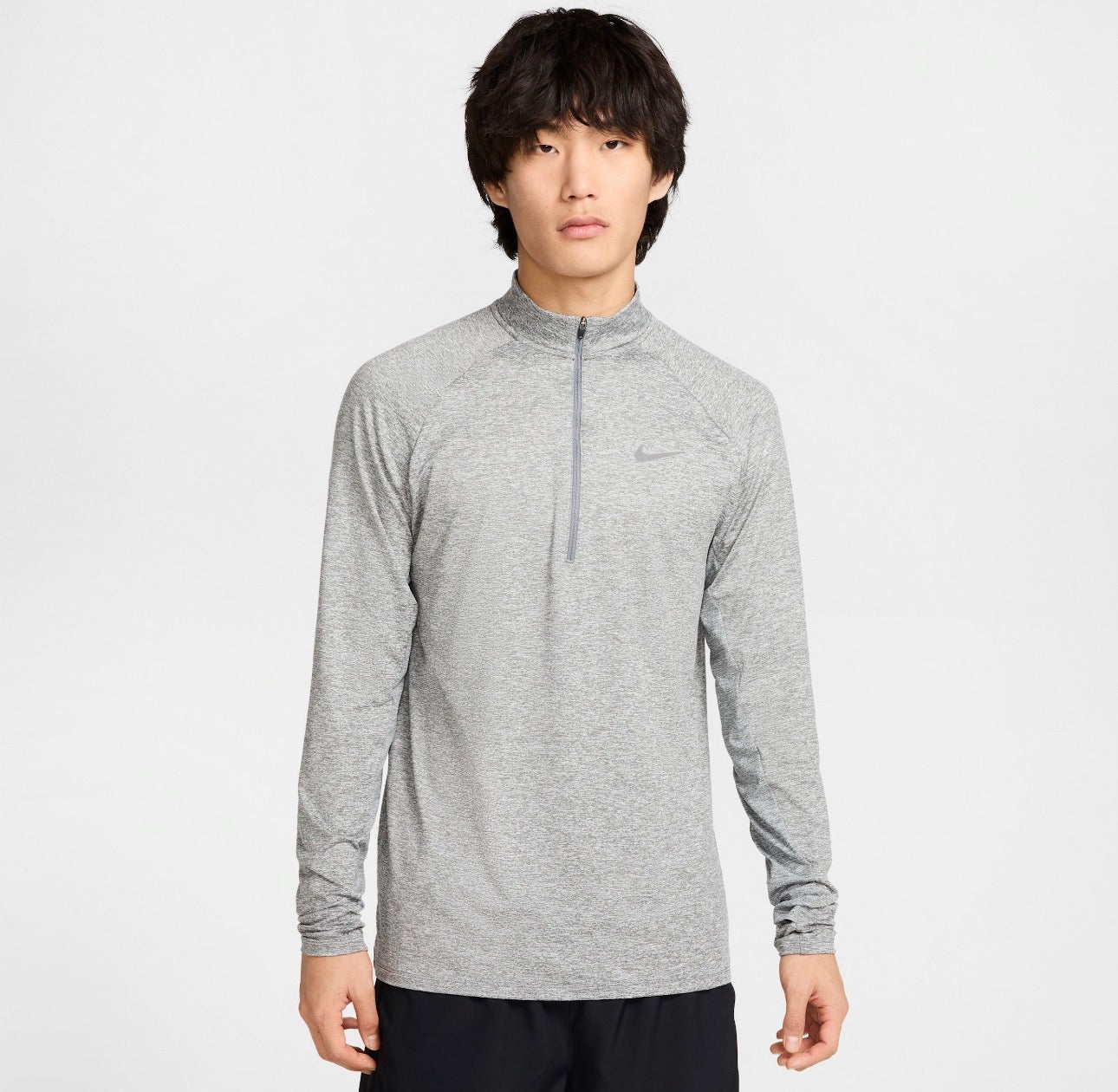 Nike Dri-FIT Half Zip Training Top Grey – Lightweight Performance