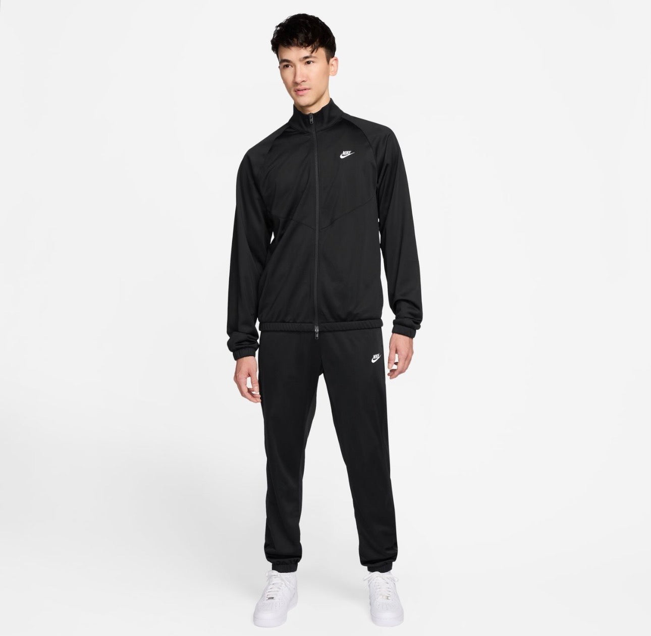 Nike Sportswear Track Jacket Black – Full Zip Classic Fit