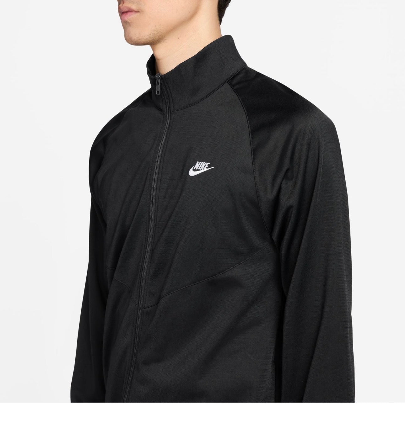 Nike Sportswear Track Jacket Black – Full Zip Classic Fit