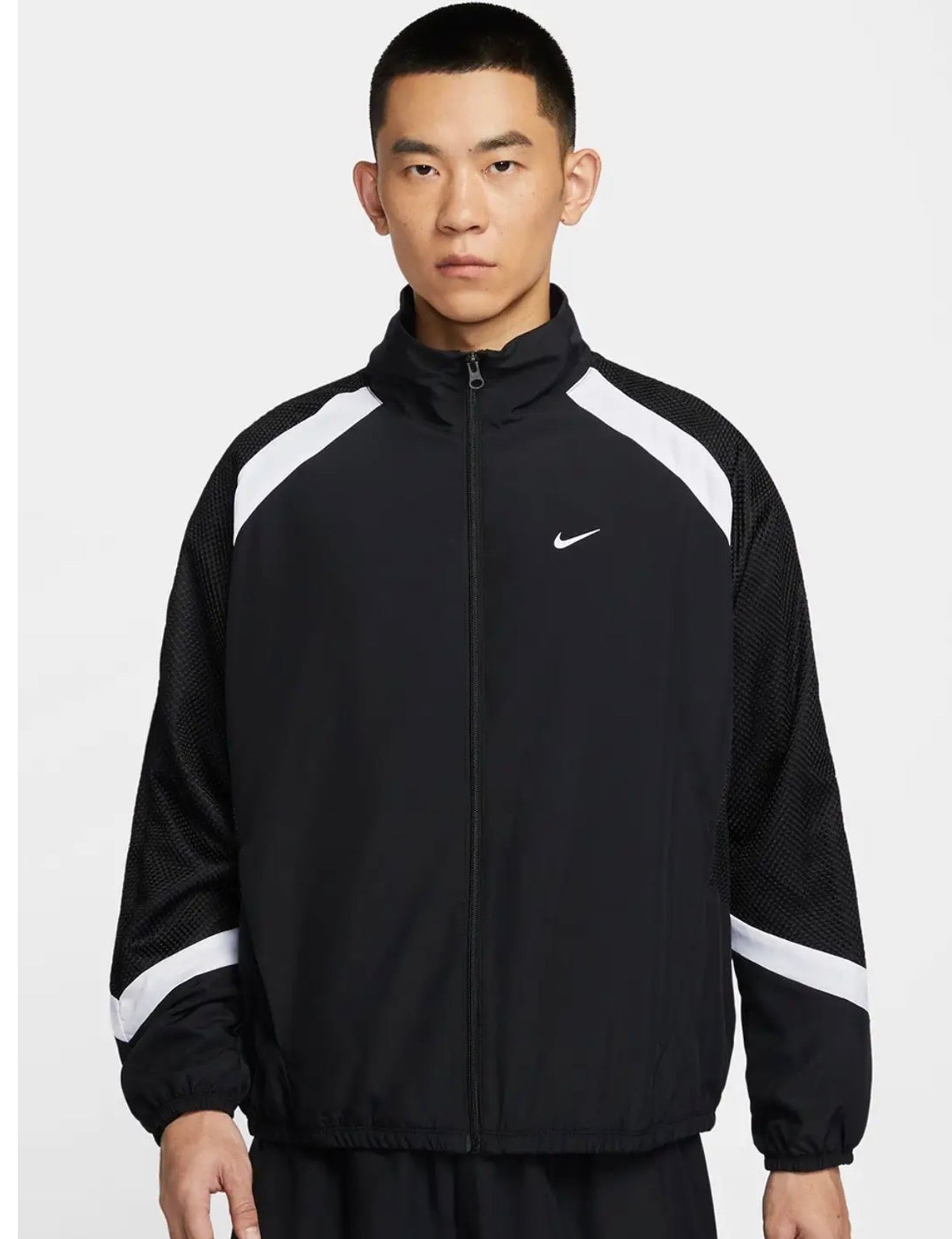 Nike Men’s Dri-FIT Training Jacket – Black/White | NIKE BY SHAPEWEAR