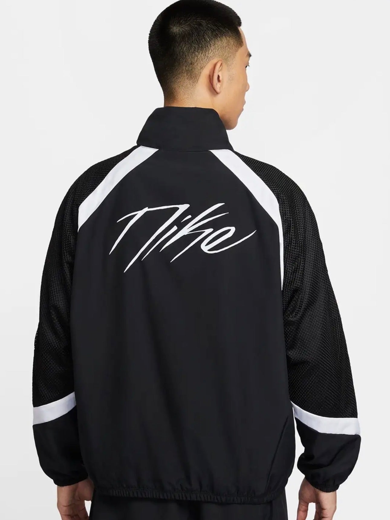 Nike Men’s Dri-FIT Training Jacket – Black/White | NIKE BY SHAPEWEAR