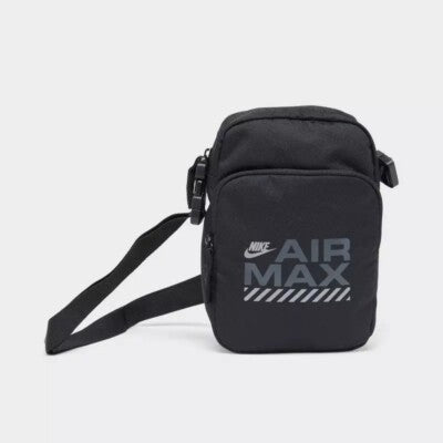 Nike Air Max Crossbody Bag – Black Compact Sling Pouch