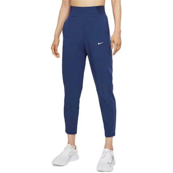 Nike Women High Waist Training Pants – Blue | Gym & Running Leggings Nepal