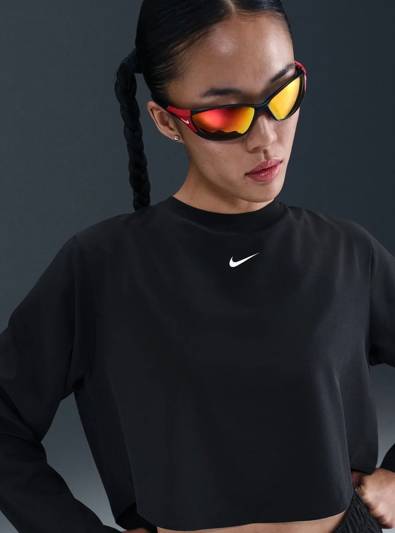 Nike Women's Dri-FIT Cropped Training Top