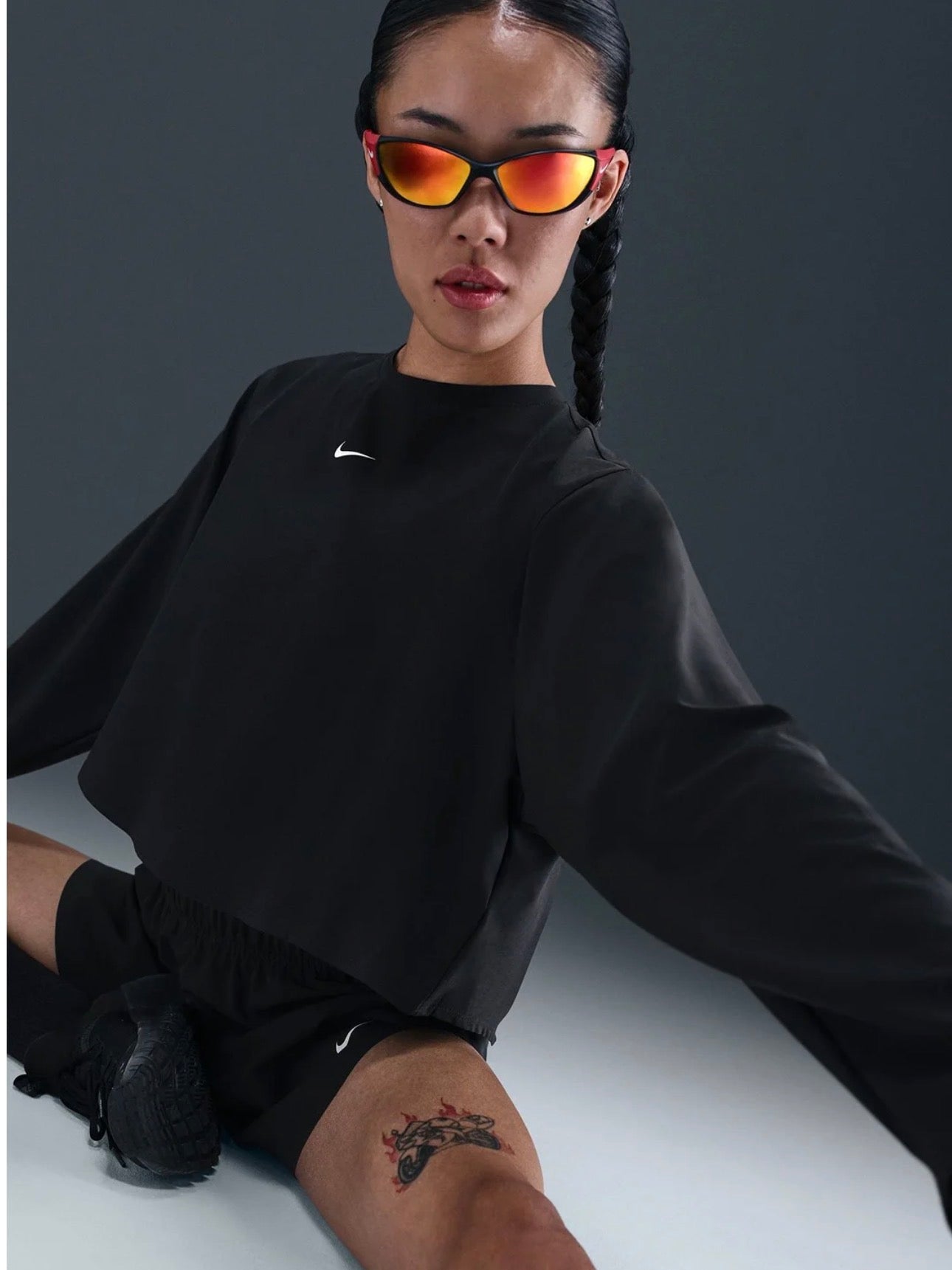 Nike Women's Dri-FIT Cropped Training Top